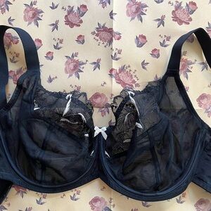 Understance Penny Flexwire Unpadded 34H Pretty black & pink